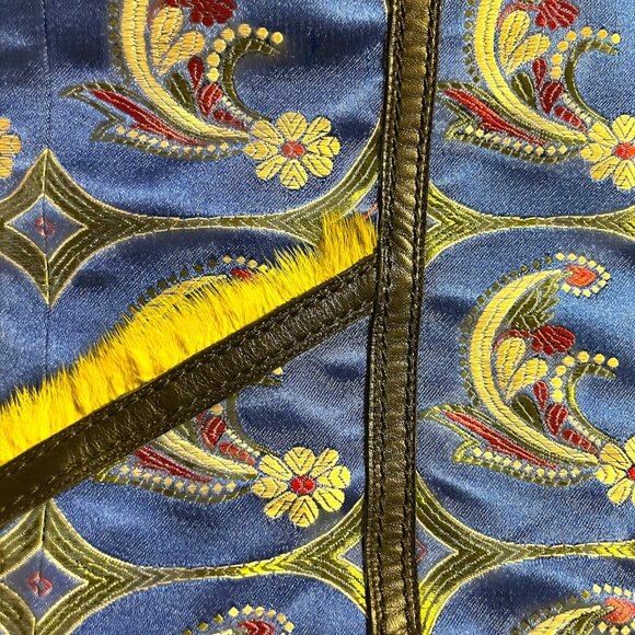 Casadei Italian Suede Leather Patchwork Fur Lined  Heeled Stiletto Boots - Picture 9 of 12